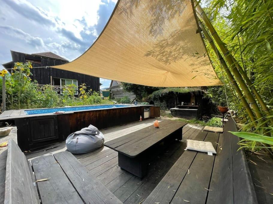 Апартаменты La Tiny House De Chaparon Lathuile Экстерьер фото